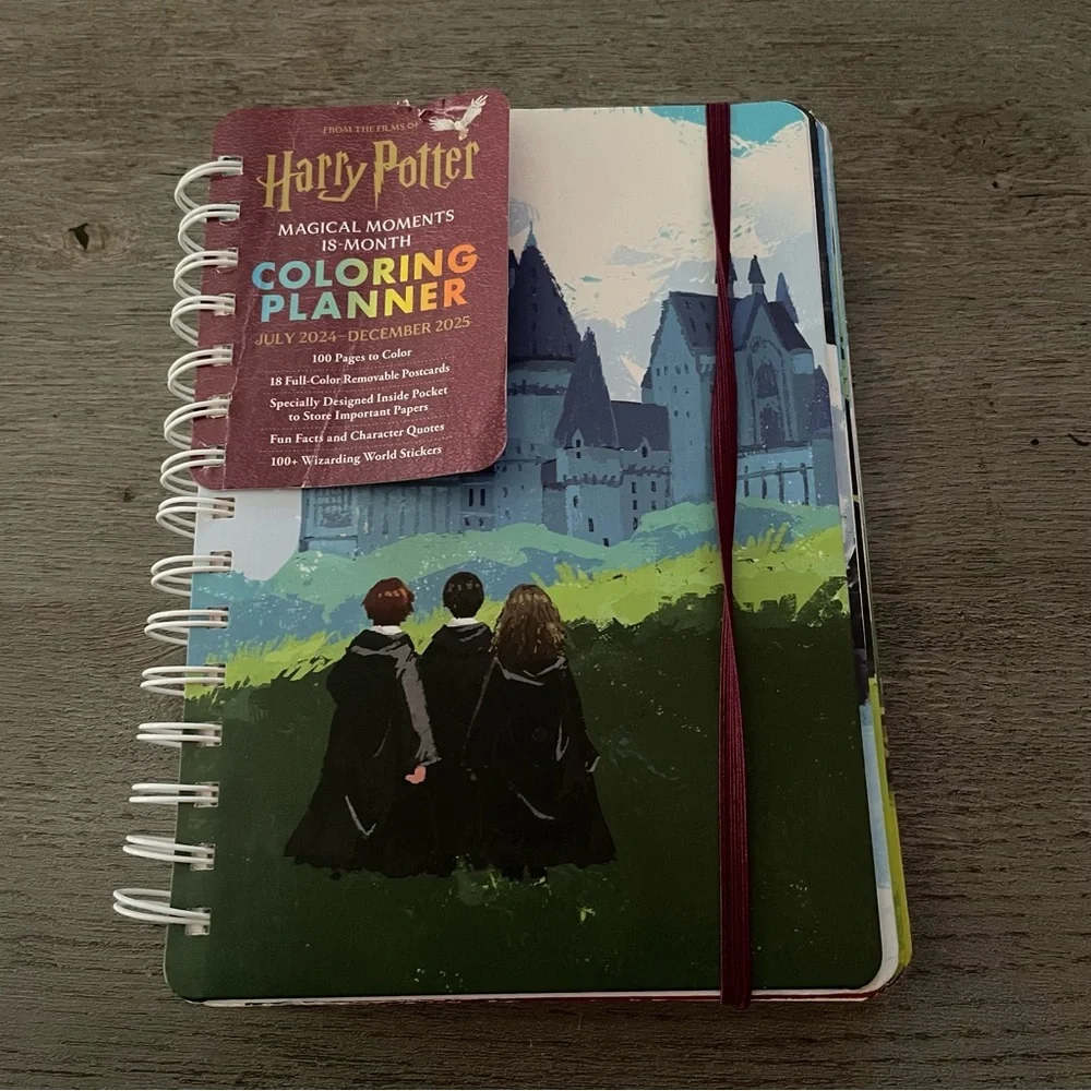Harry Potter Magical Moments Coloring Planner